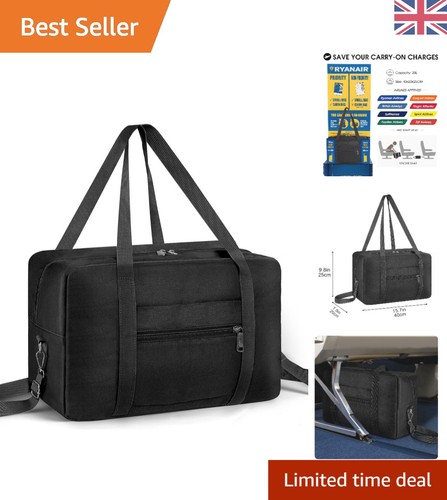 Black underseat carry bag - underseat,