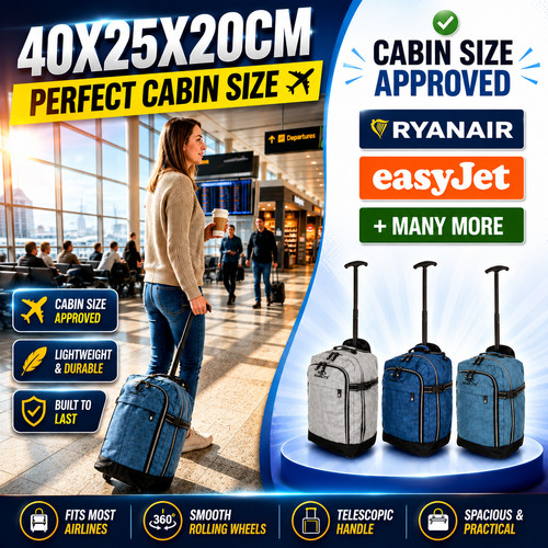 40x25x20cm ryanair approved - 40x25x20cm,